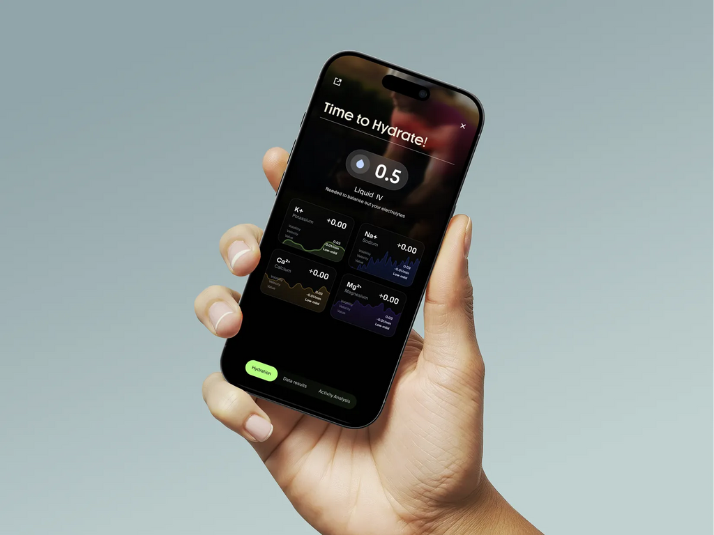 Electrokare w/ Included Sensor and Qore ICEFLASK® 16.9oz (500ml) Cooling, Heating & Hydration Canteen